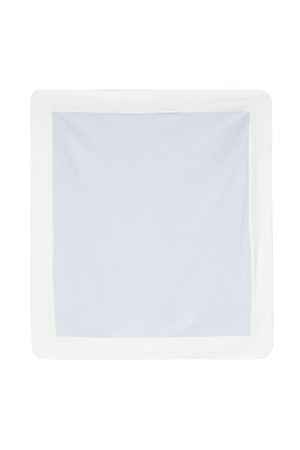 White and blue cotton blanket LA STUPENDERIA KIDS | TBCO55L04.